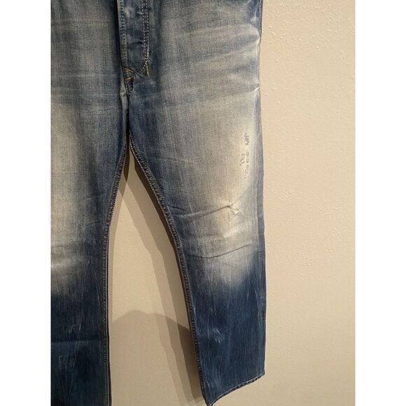 Diesel Jeans Mens 32x29 Blue Safado Reular Slim Straigt Denim Solid - Picture 3 of 9